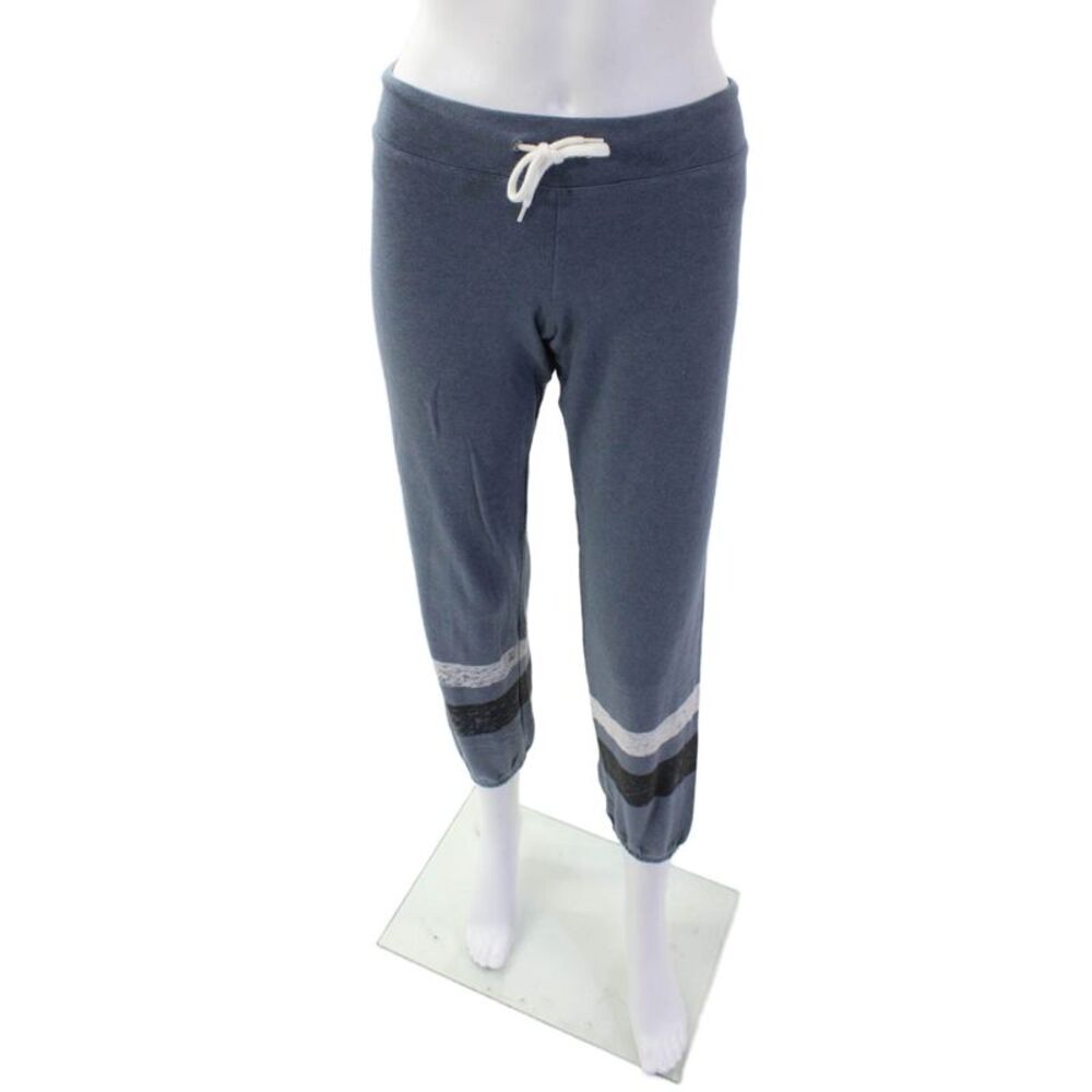 Monrow Women's Tapered Leg Drawstring Waist Jogger Pants Gray Size XS